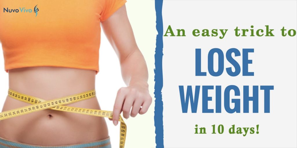 An easy trick to LOSE WEIGHT in 10 days